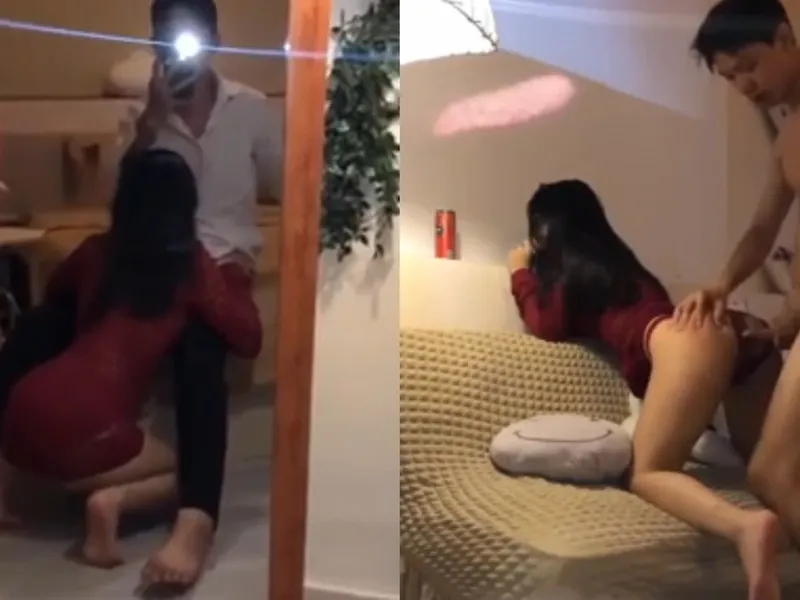 Em thư ký dam dang mút chuối nhiệt huyết máu lửa